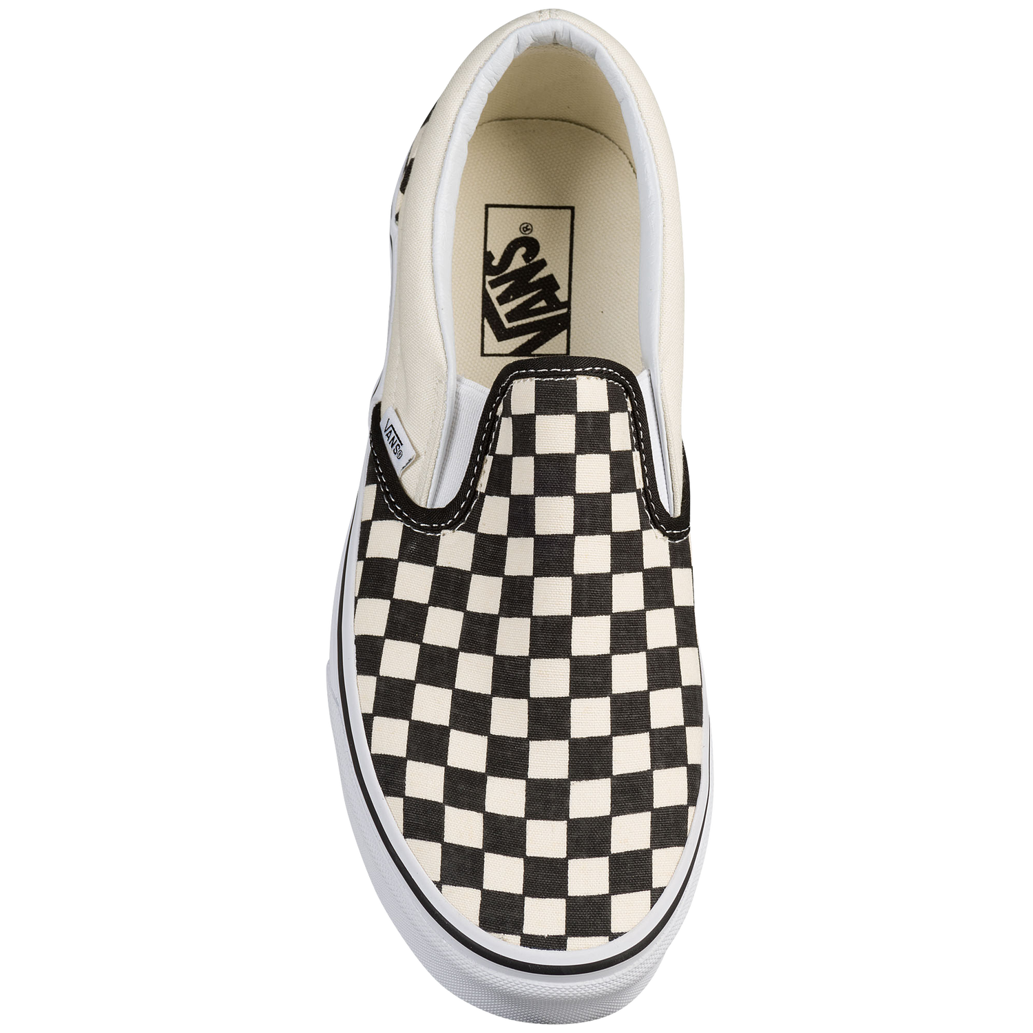 Vans Classic Slip On - Men's - White/Black