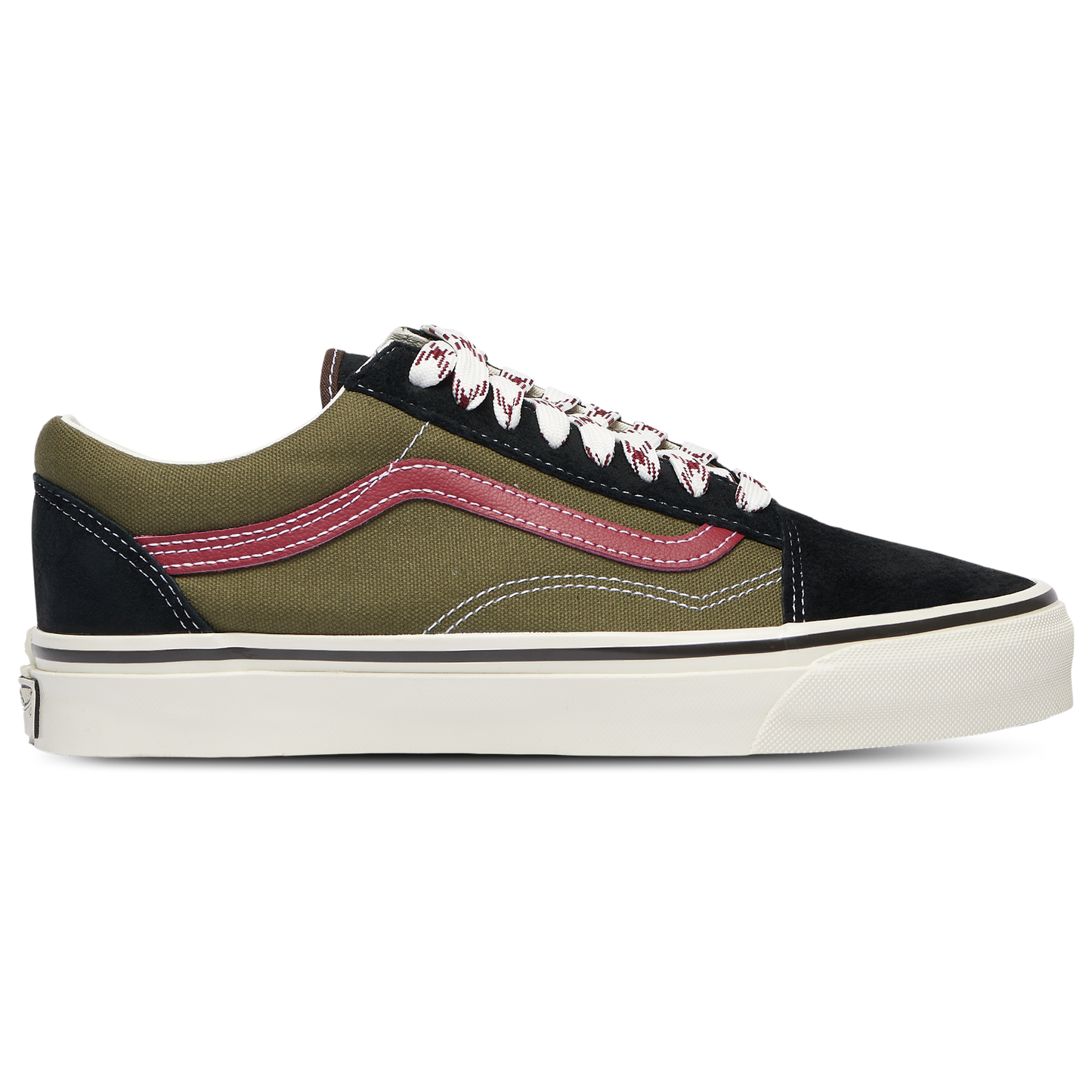 Vans Old Skool - Men's - Olive/Purple