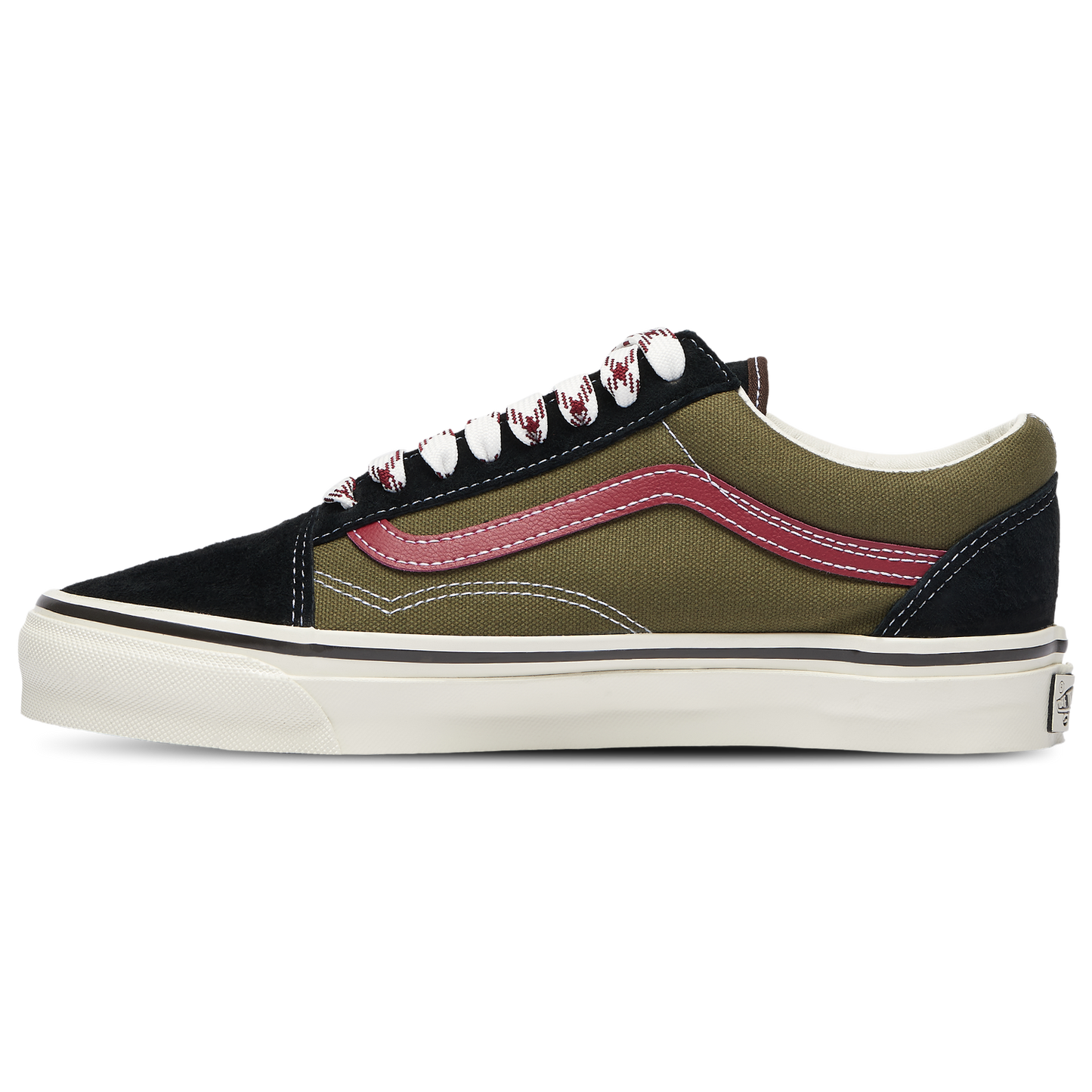 Vans Old Skool - Men's - Olive/Purple