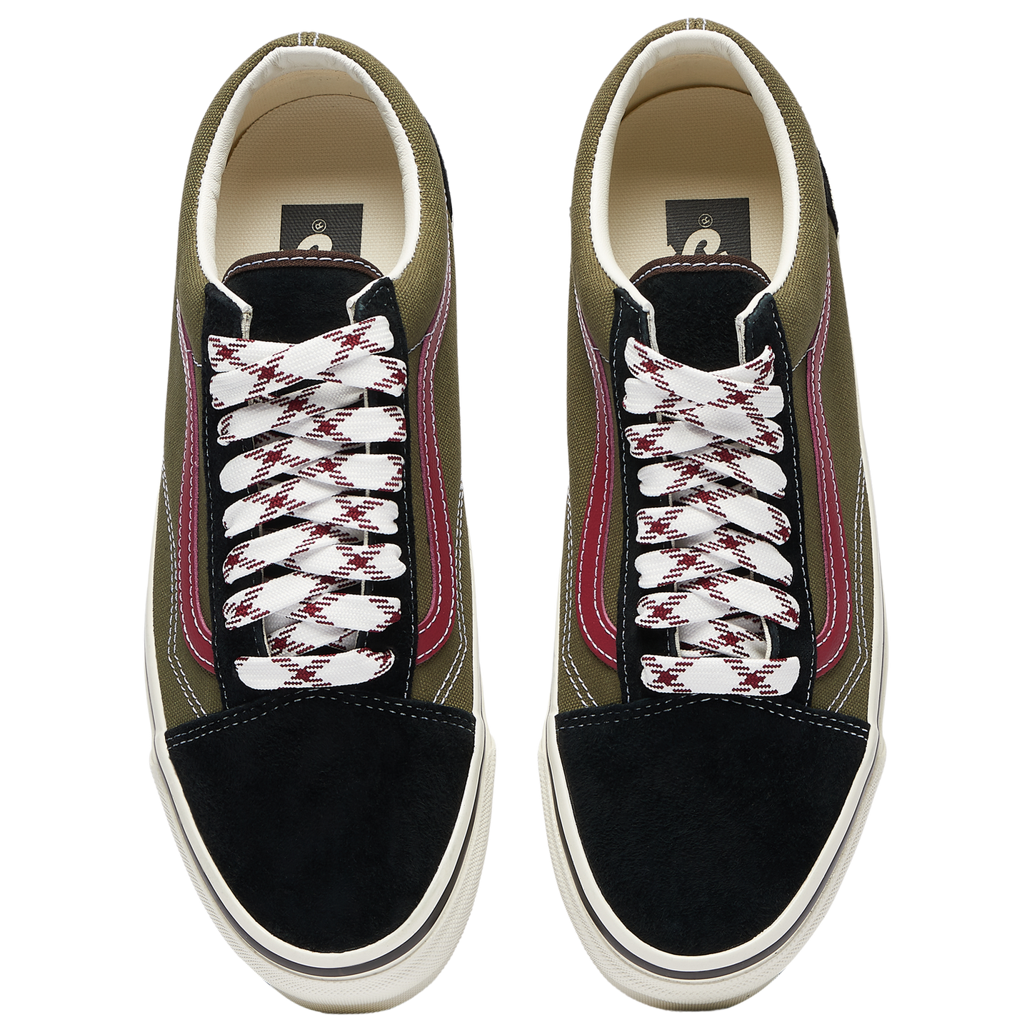 Vans Old Skool - Men's - Olive/Purple