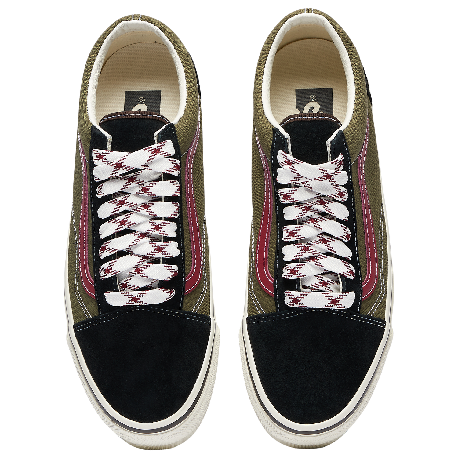 Vans Old Skool - Men's - Olive/Purple