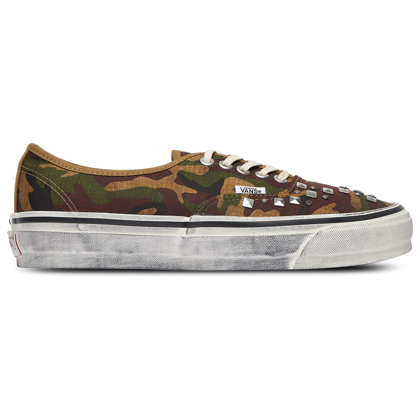 Vans LX Authentic 44 - Men's - Black/Comabt Woodland Camo/Olive