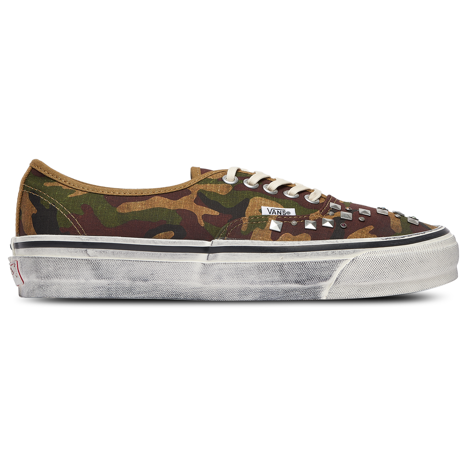 Vans LX Authentic 44 - Men's - Black/Comabt Woodland Camo/Olive