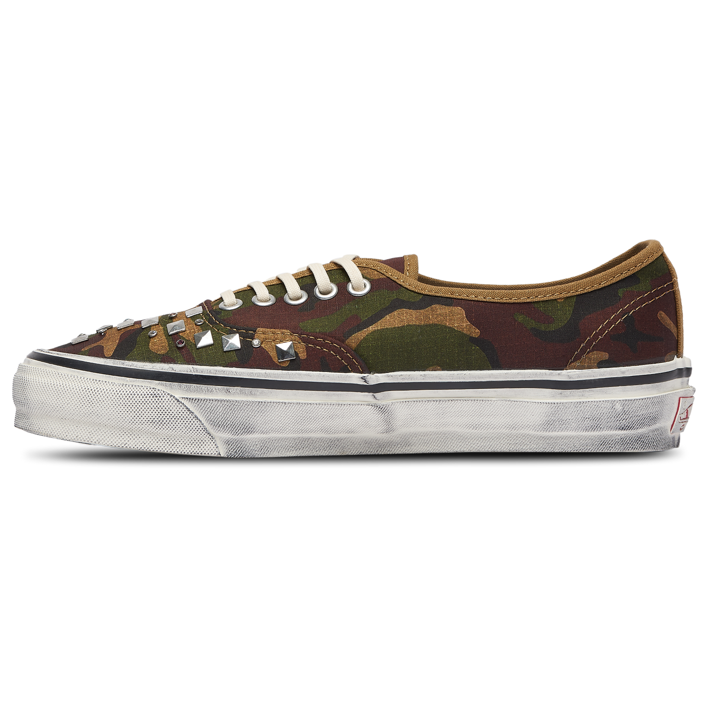 Vans LX Authentic 44 - Men's - Black/Comabt Woodland Camo/Olive