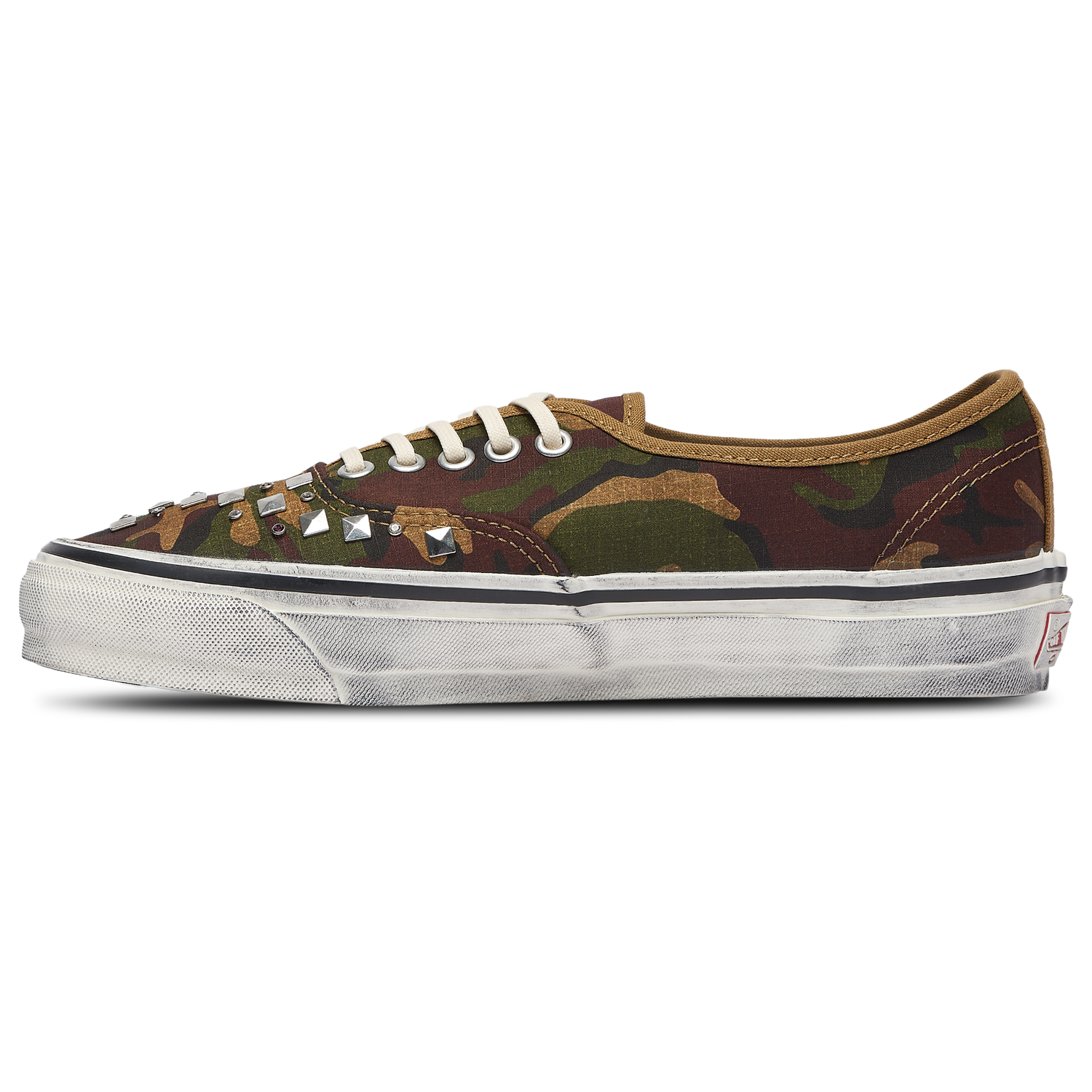 Vans LX Authentic 44 - Men's - Black/Comabt Woodland Camo/Olive