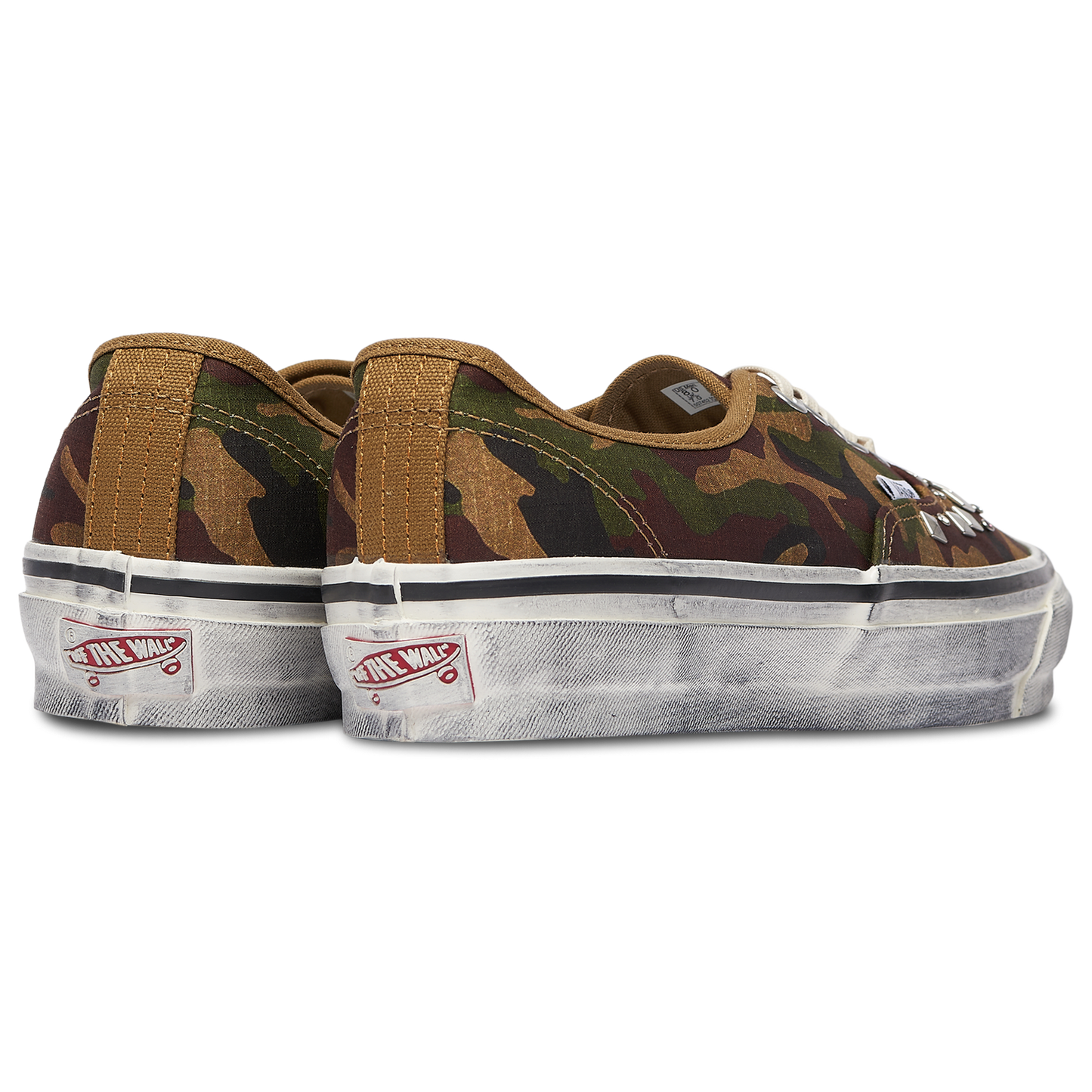 Vans LX Authentic 44 - Men's - Black/Comabt Woodland Camo/Olive