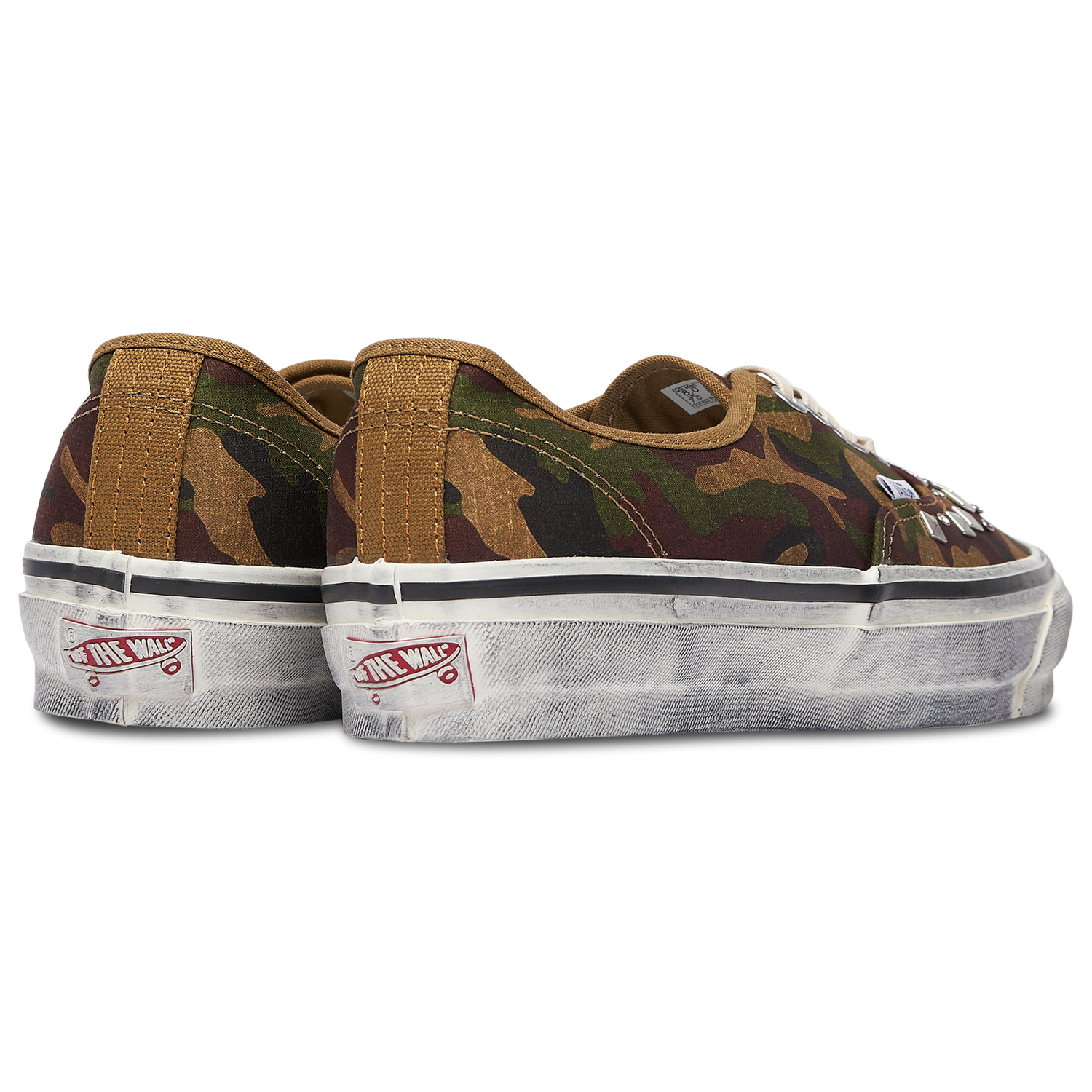Vans LX Authentic 44 - Men's - Black/Comabt Woodland Camo/Olive