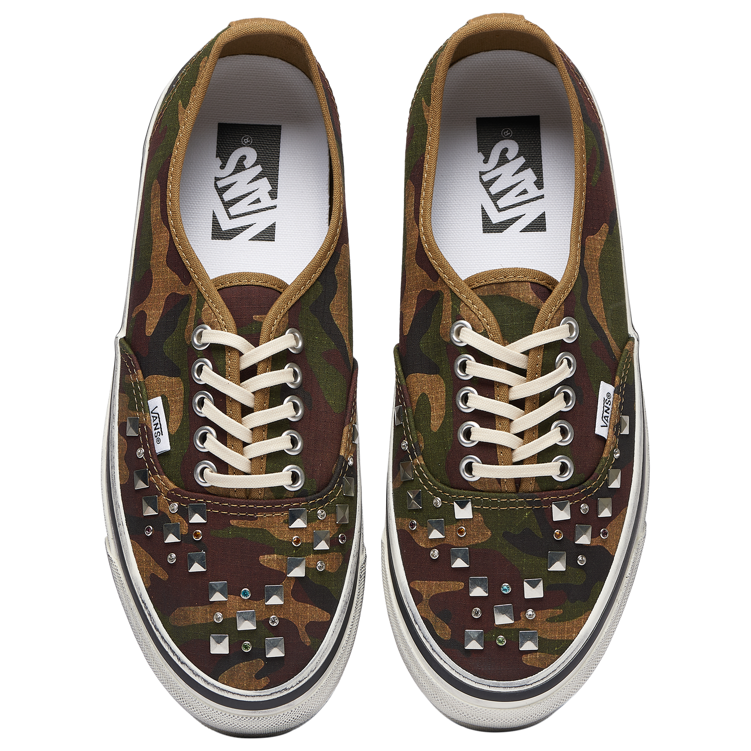 Vans LX Authentic 44 - Men's - Black/Comabt Woodland Camo/Olive