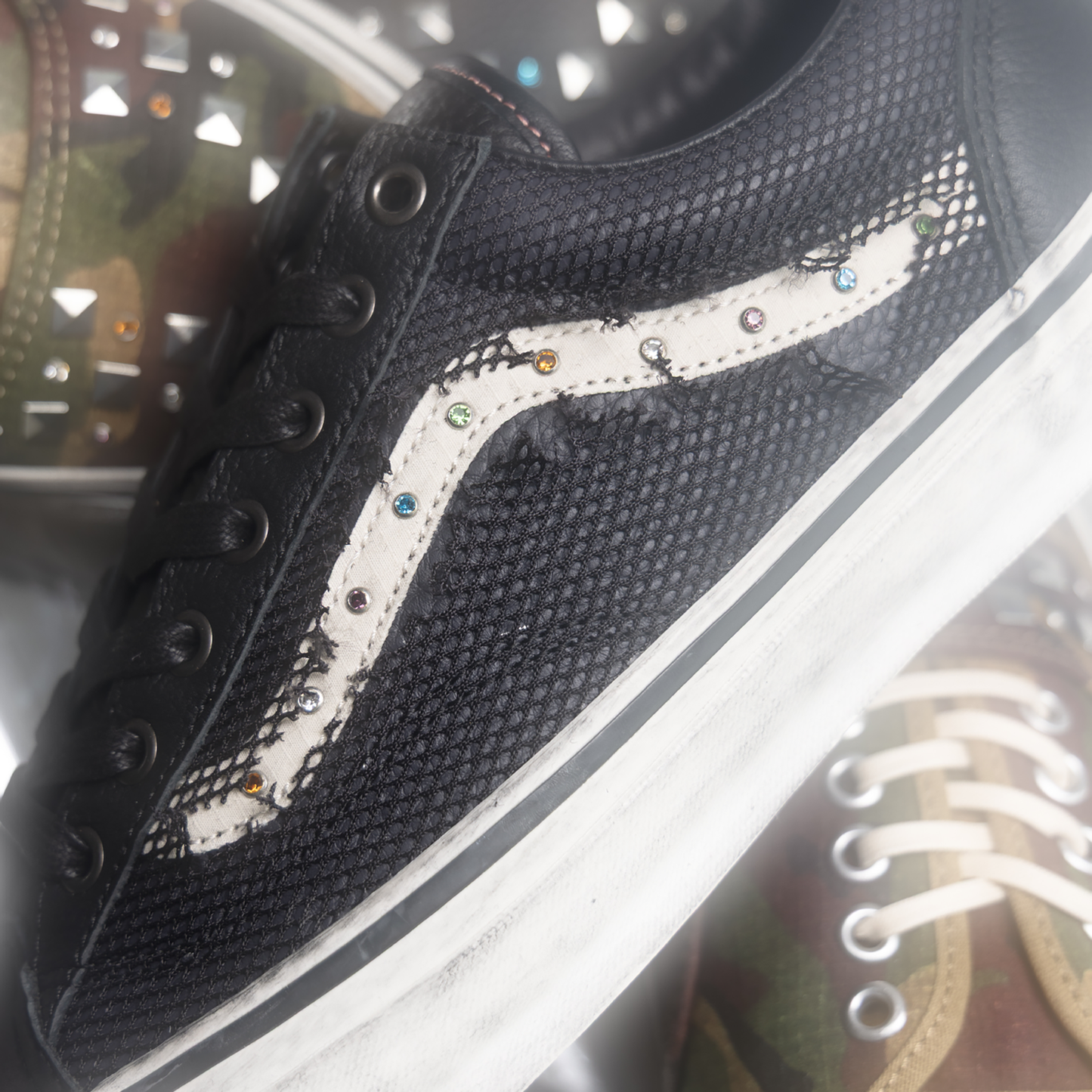Vans LX Old Skool 36 - Men's - Combat Black/White