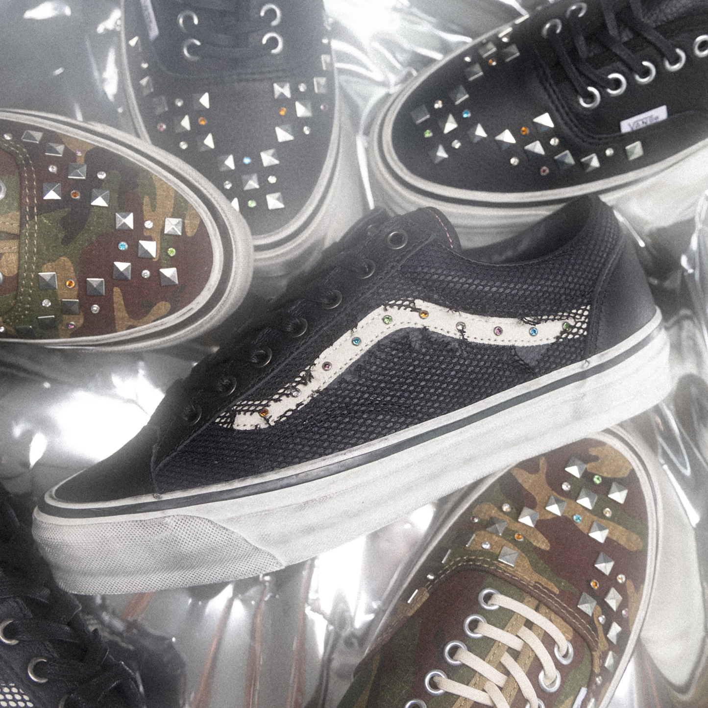 Vans LX Old Skool 36 - Men's - Combat Black/White