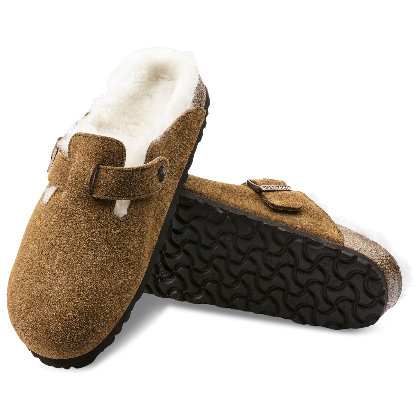 Birkenstock Boston Shearling - Women's - Mink