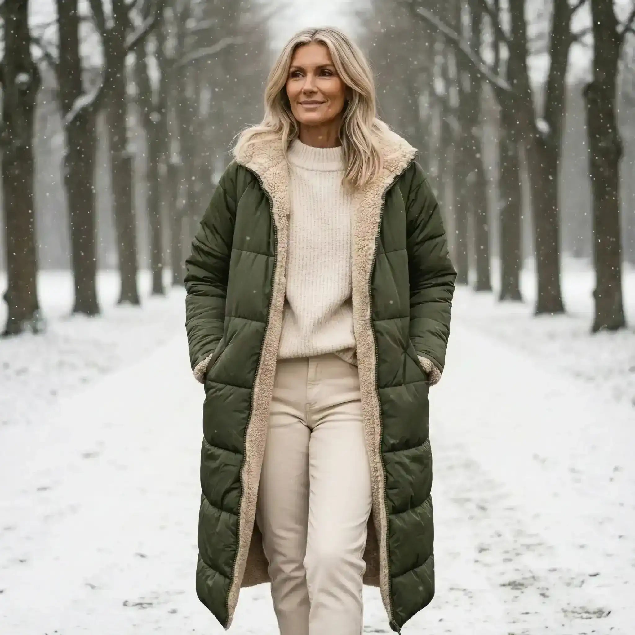 Sherpa Winter Coat Luxe - foto 5