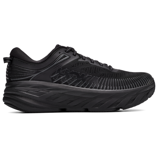 HOKA Bondi 7 - Men's - Black/Black