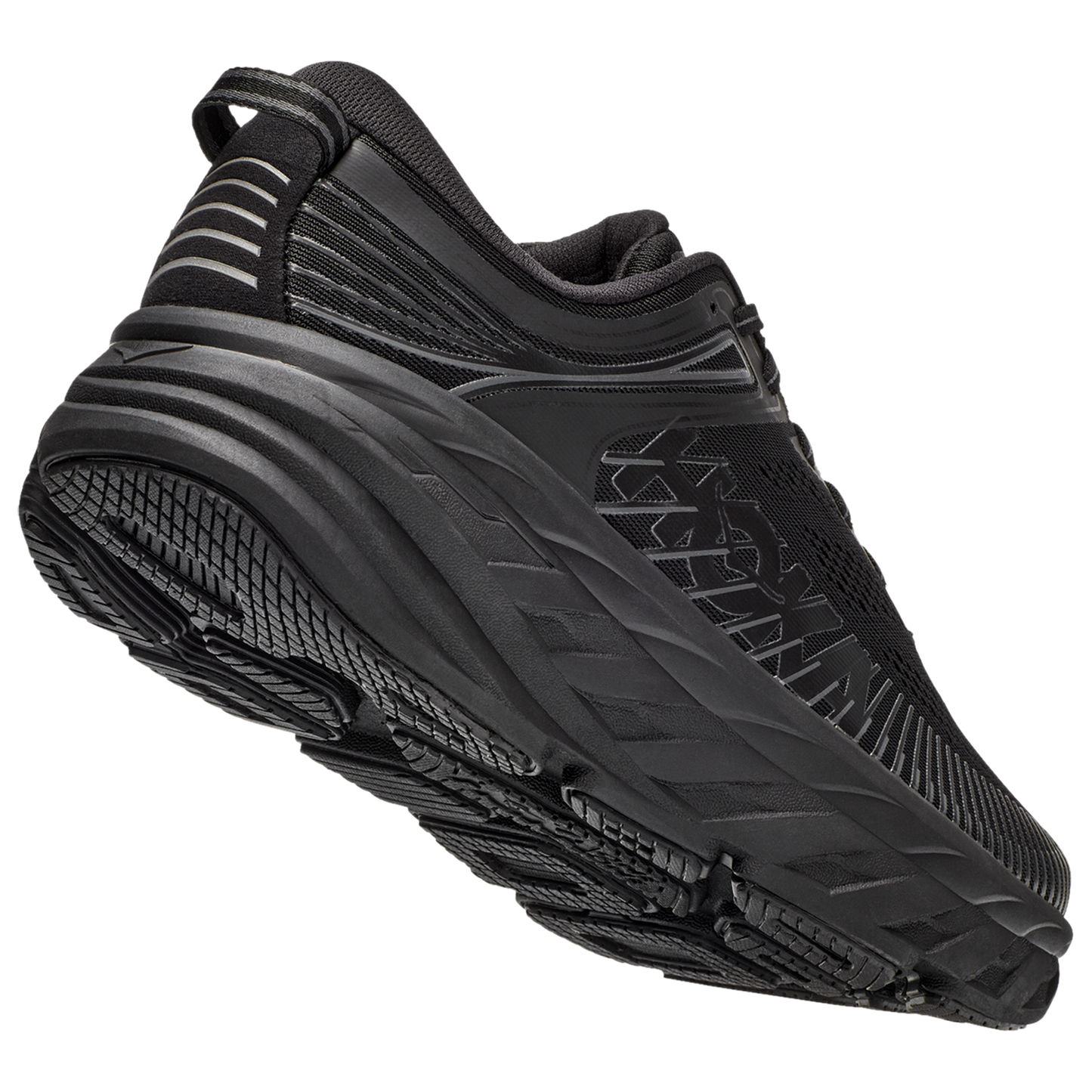 HOKA Bondi 7 - Men's - Black/Black