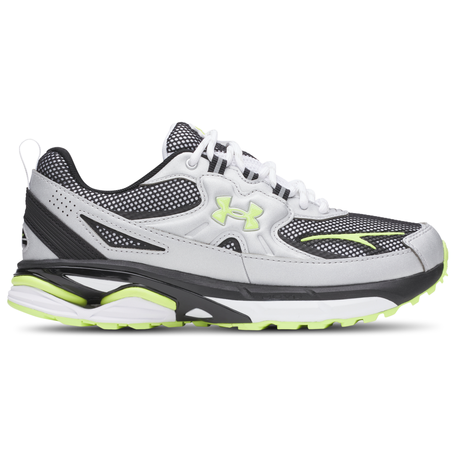 Under Armour Apparition Tech - Men's - Silver/White/Green