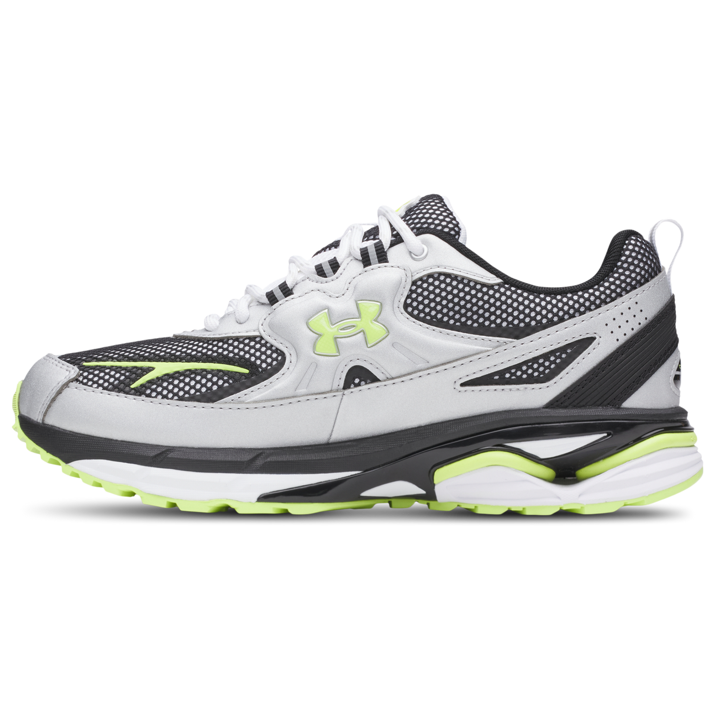Under Armour Apparition Tech - Men's - Silver/White/Green