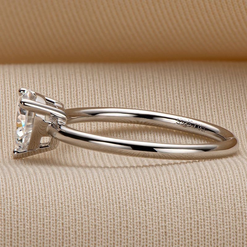 Polaris Heart Solitaire Ring - foto 6