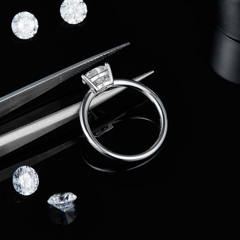 Polaris Heart Solitaire Ring - foto 9