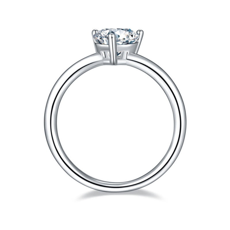 Polaris Heart Solitaire Ring - foto 10