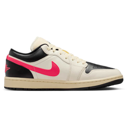 Jordan AJ 1 Low - Women's - Pale Ivory/Racer Pink