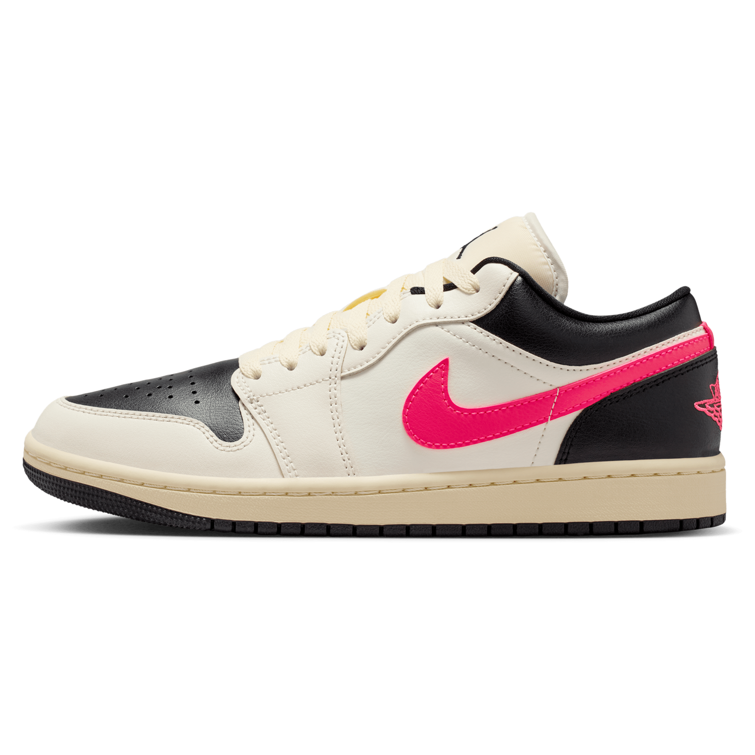 Jordan AJ 1 Low - Women's - Pale Ivory/Racer Pink
