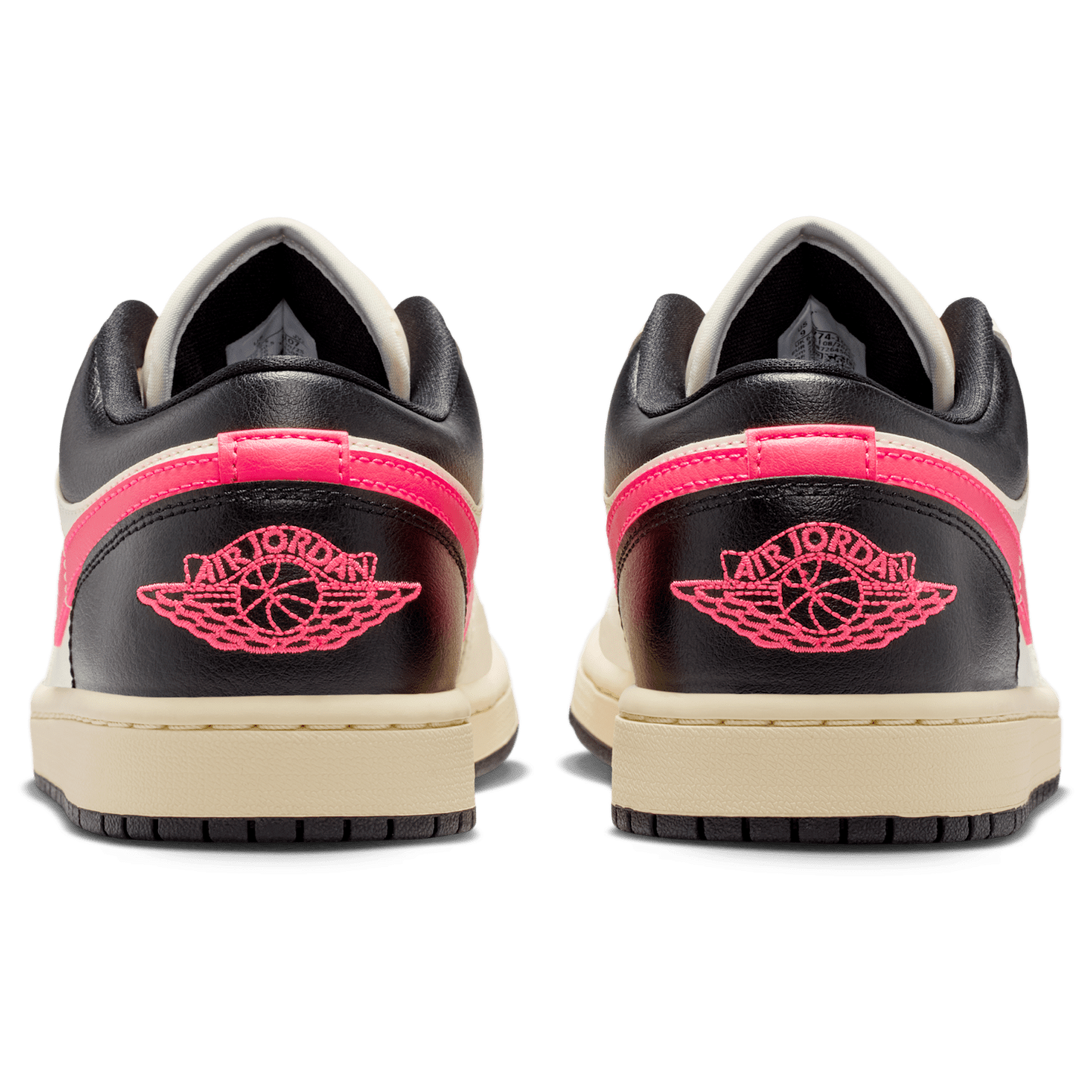 Jordan AJ 1 Low - Women's - Pale Ivory/Racer Pink