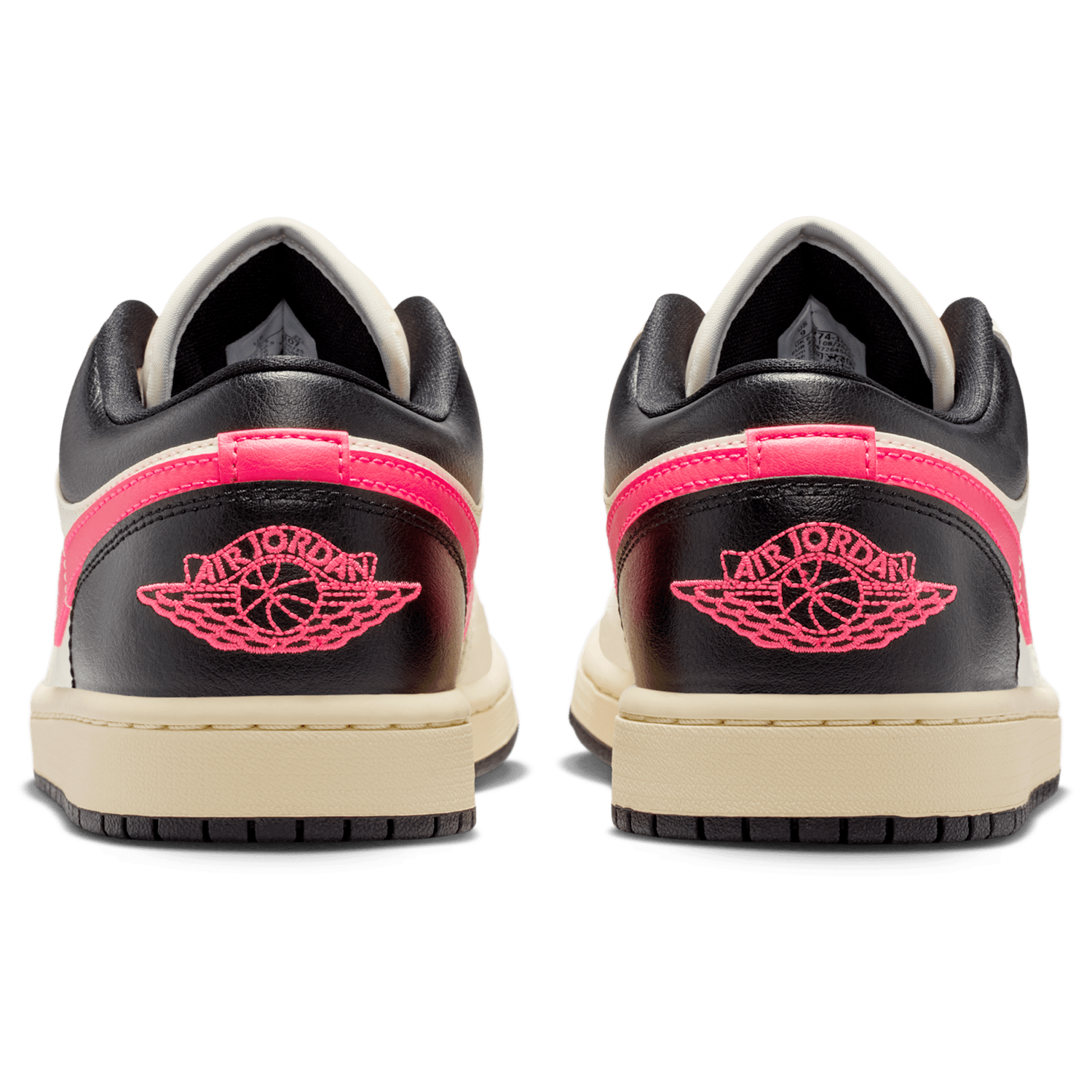 Jordan AJ 1 Low - Women's - Pale Ivory/Racer Pink