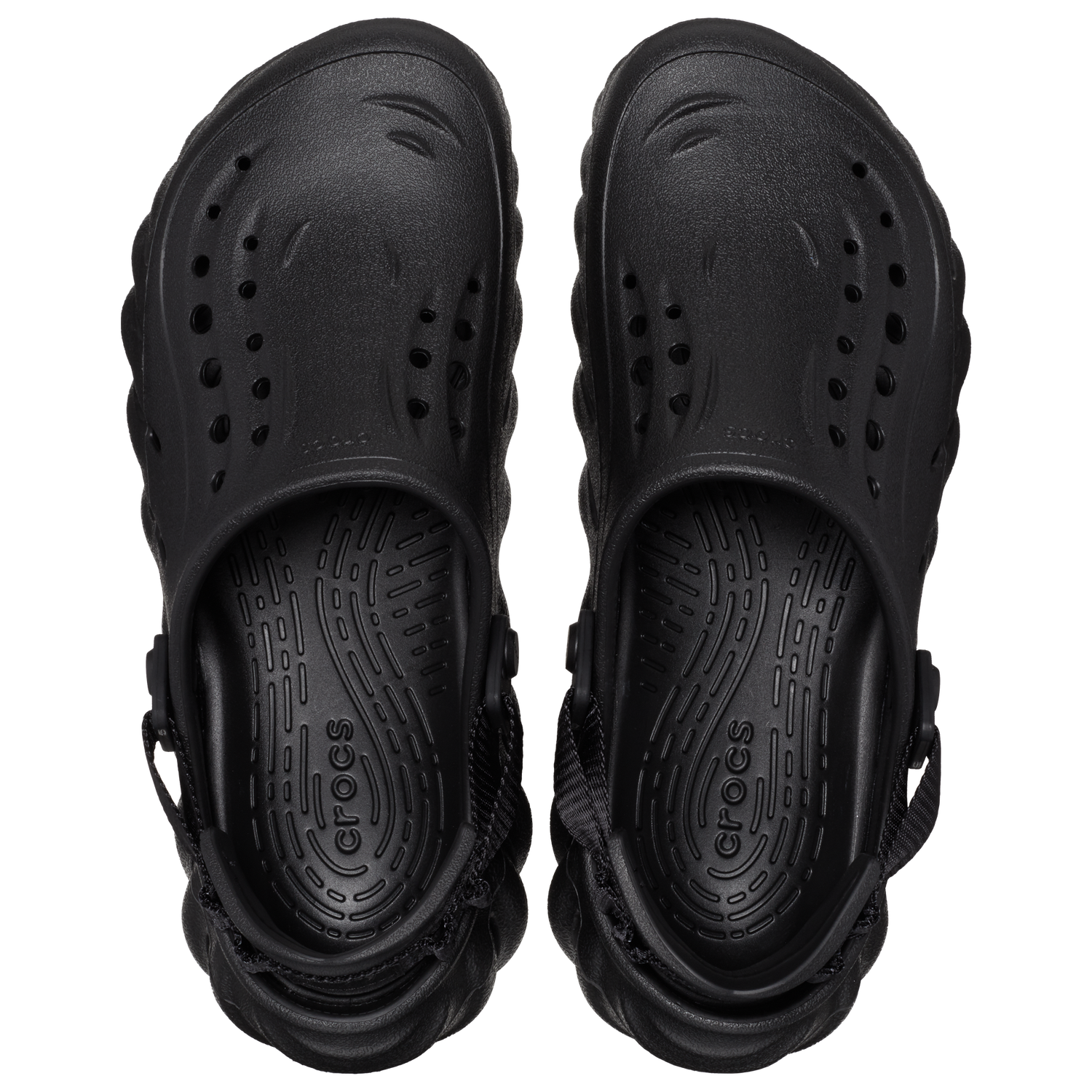 Crocs Echo Clogs - Women's - Black/Black