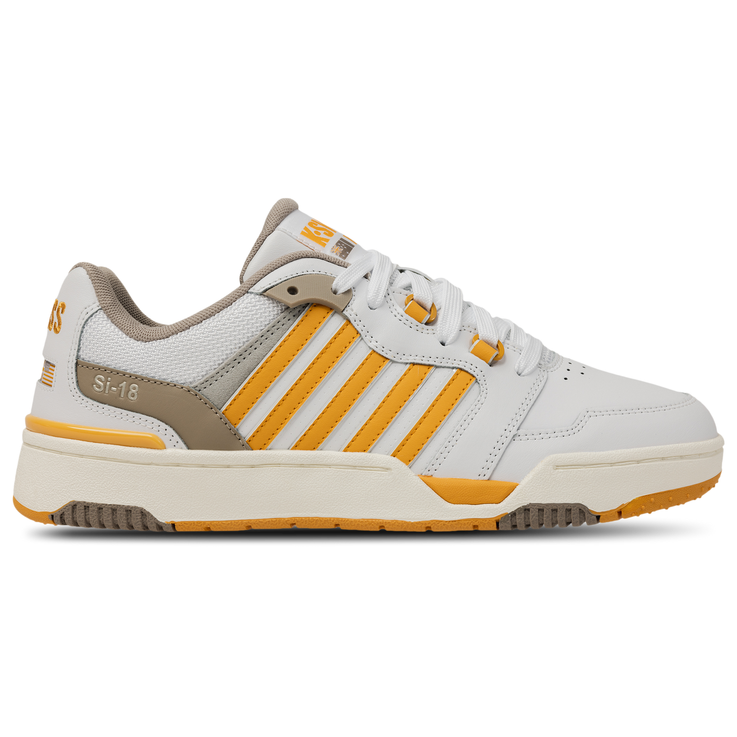 K-Swiss SI-18 Rival - Men's - Taupe/White/Jurrasic Gold