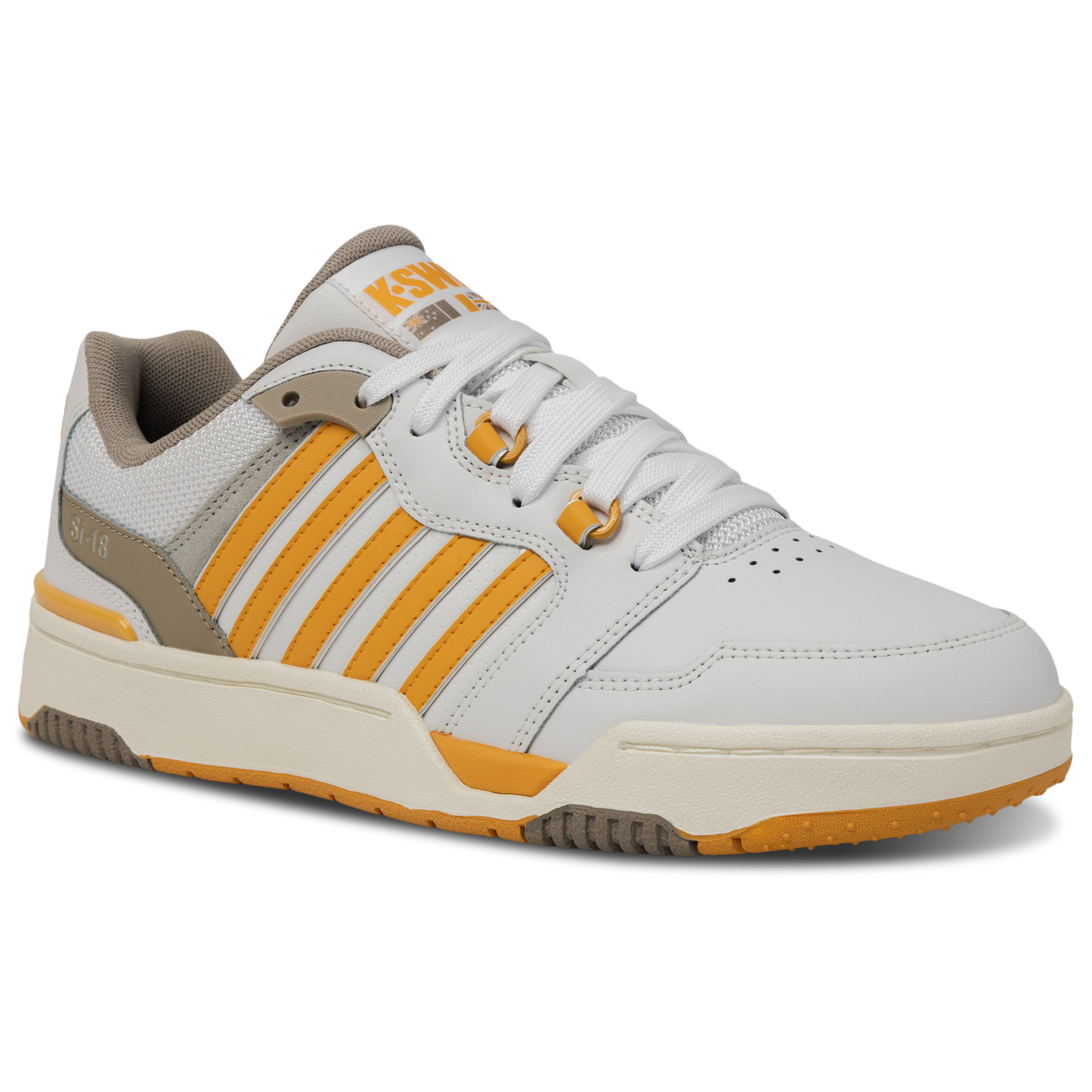 K-Swiss SI-18 Rival - Men's - Taupe/White/Jurrasic Gold