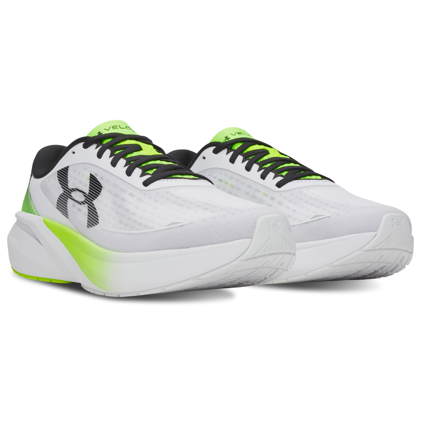 Under Armour Velociti Pace - Men's - White/Yellow/Black