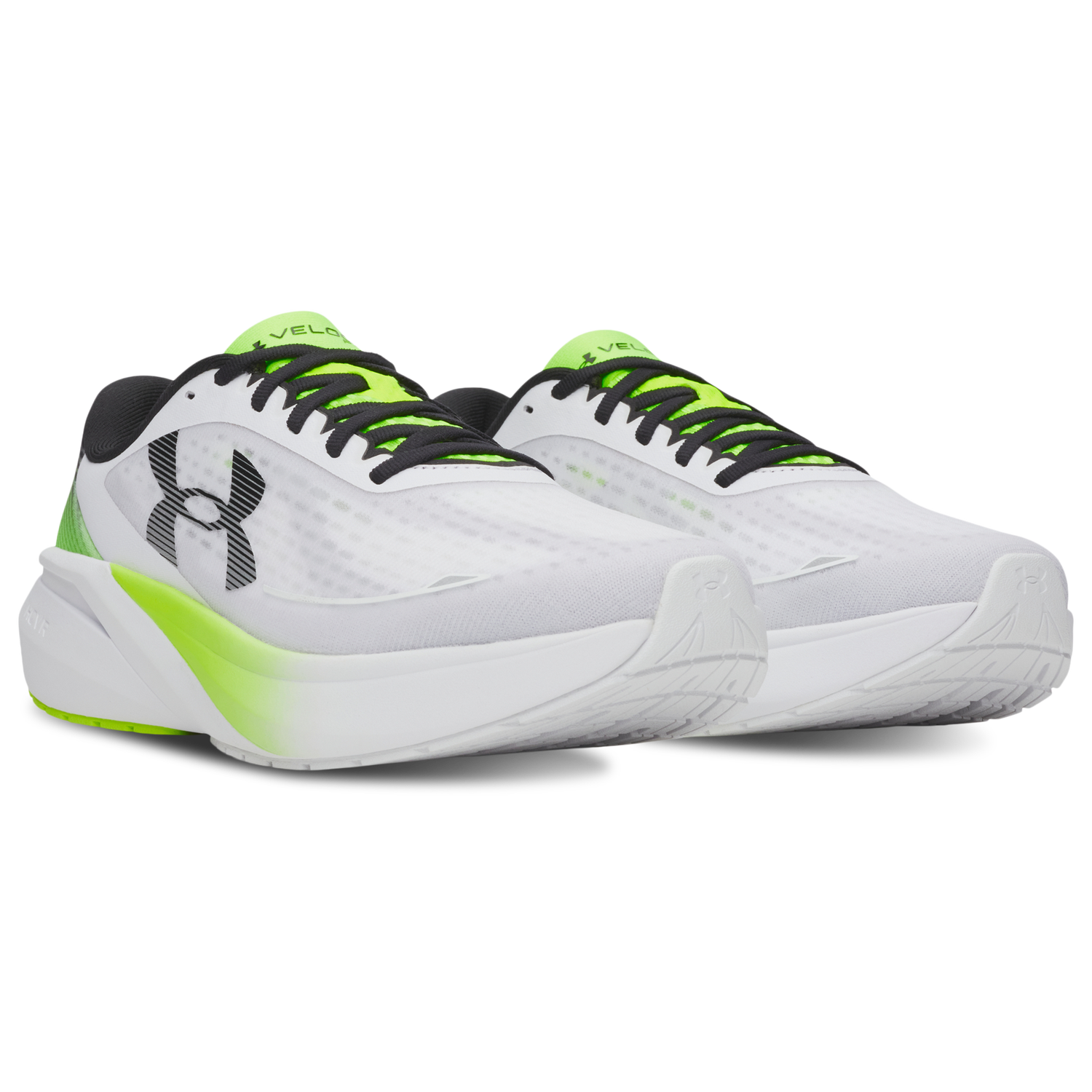Under Armour Velociti Pace - Men's - White/Yellow/Black