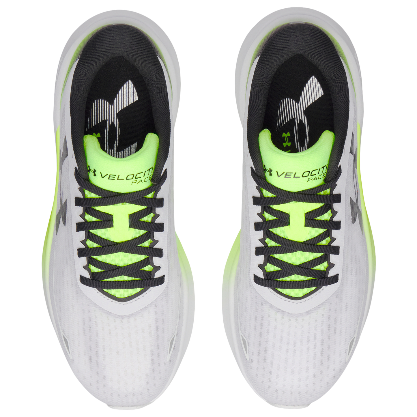 Under Armour Velociti Pace - Men's - White/Yellow/Black