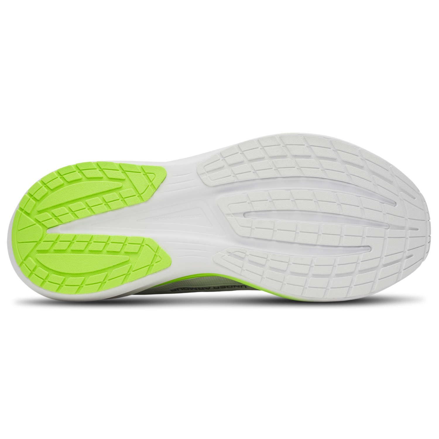 Under Armour Velociti Pace - Men's - White/Yellow/Black