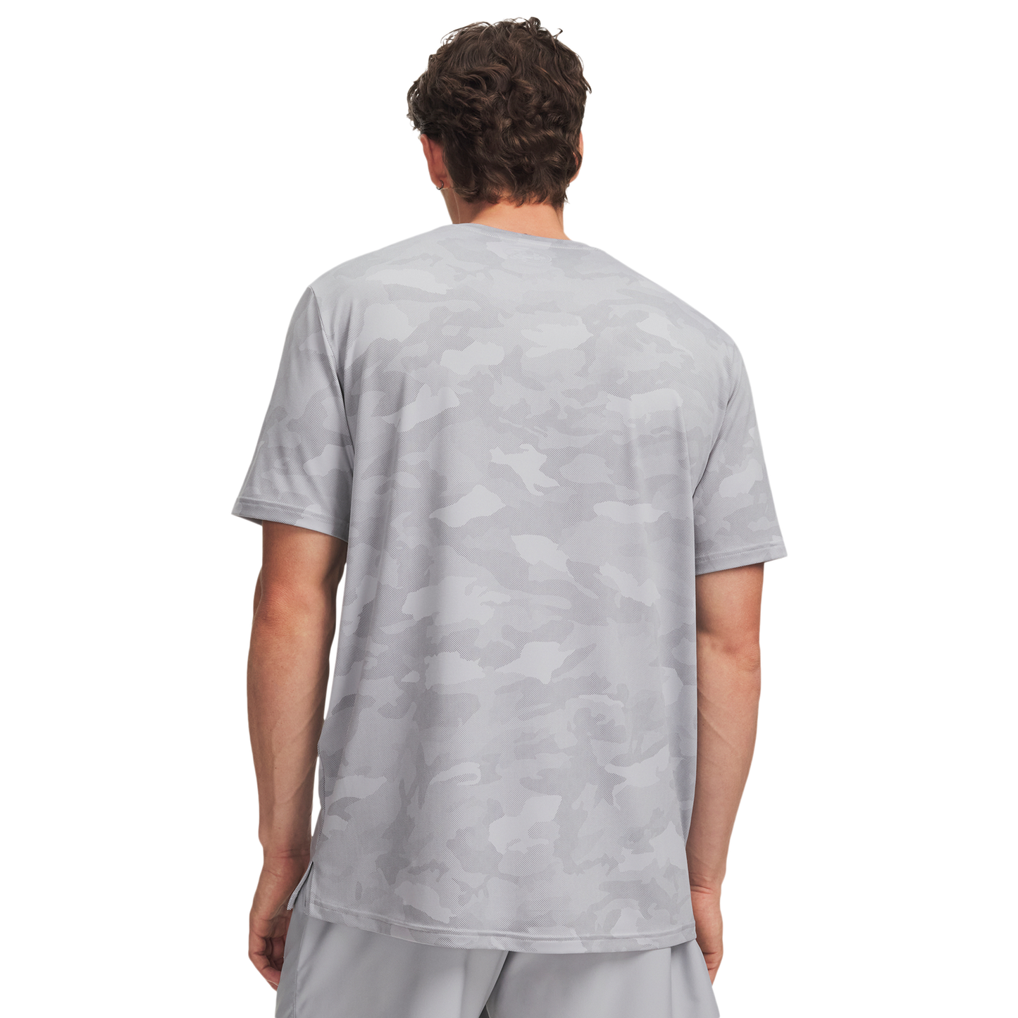 Under Armour Vanish Energy Printed SS - Men's - Gray/Gray