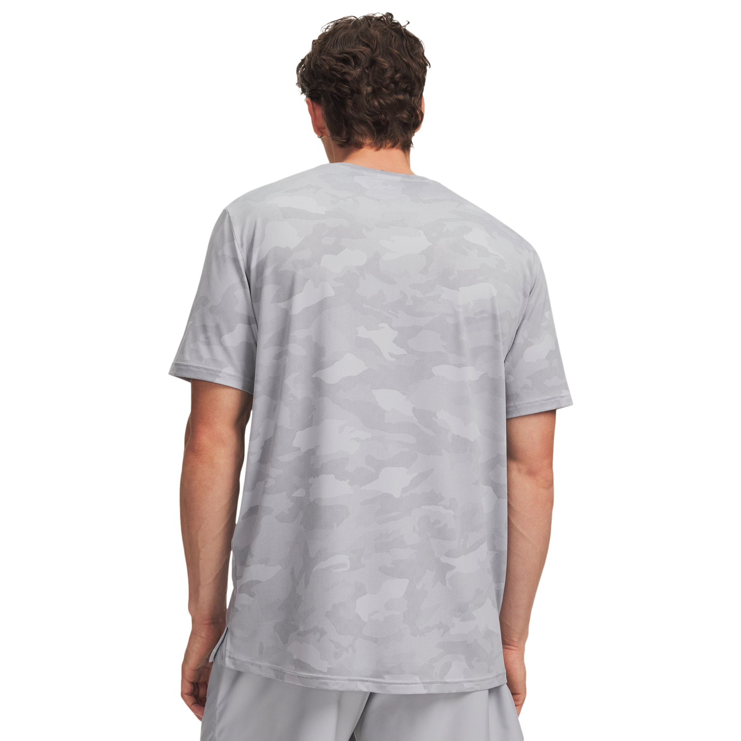 Under Armour Vanish Energy Printed SS - Men's - Gray/Gray