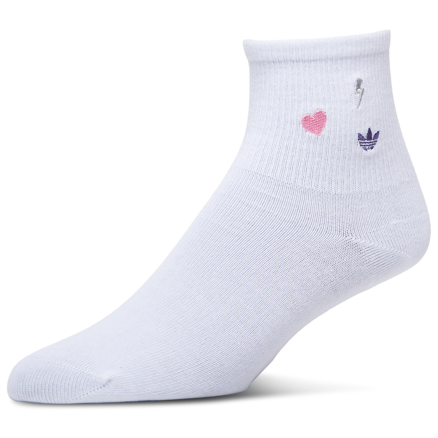 adidas OG I cons 3-Pack High Quarter - Women's - White/Blue
