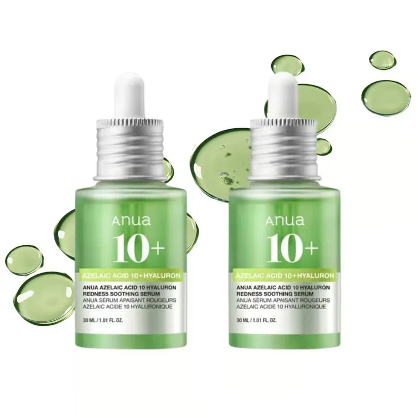 Anua Azelaic Acid 10 Hyaluron Redness Sérum Calmante 30ml Conjunto