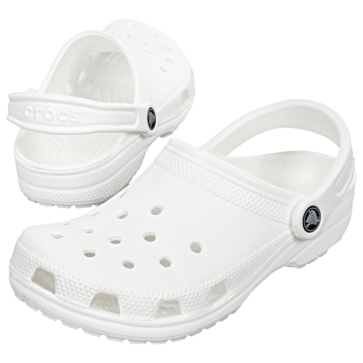Crocs Classic Clogs - Men's - White/White