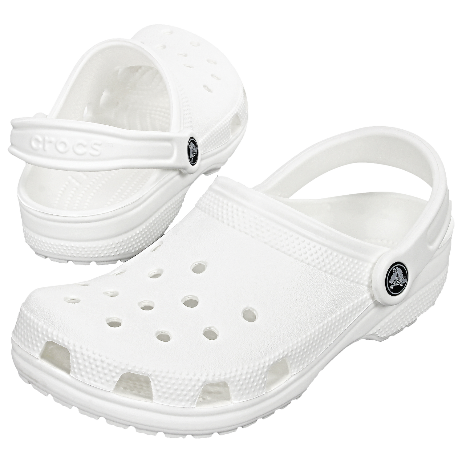 Crocs Classic Clogs - Men's - White/White