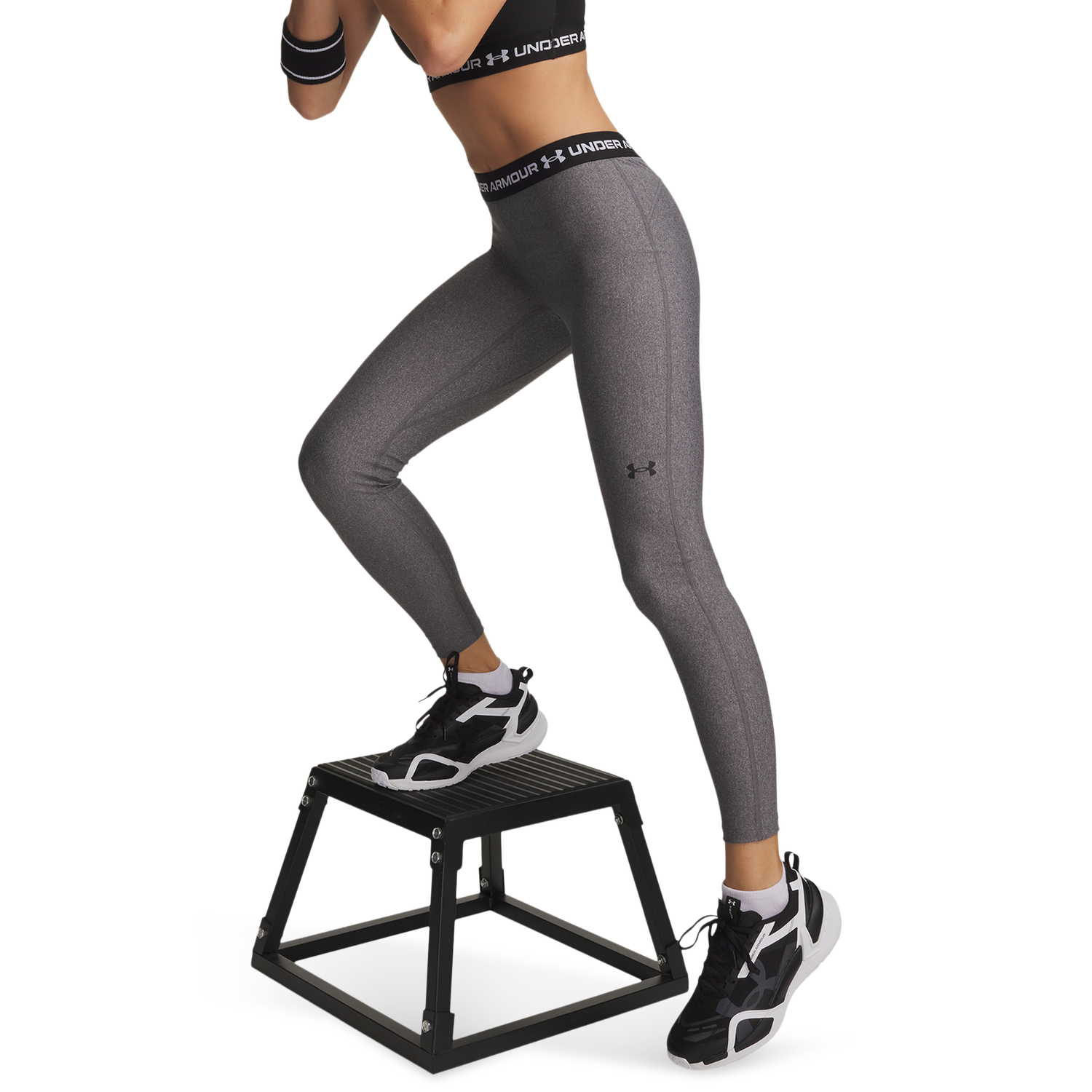 Under Armour HeatGear Legging - Women's - Orange/Black