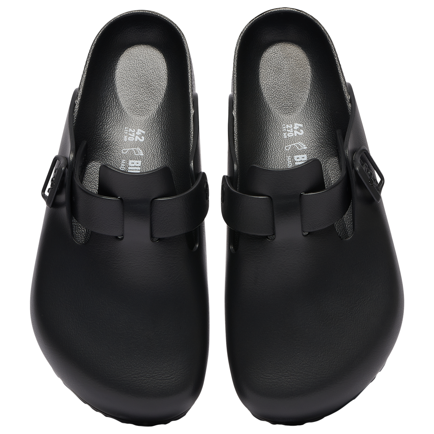 Birkenstock Boston Essentials - Men's - Black/Black