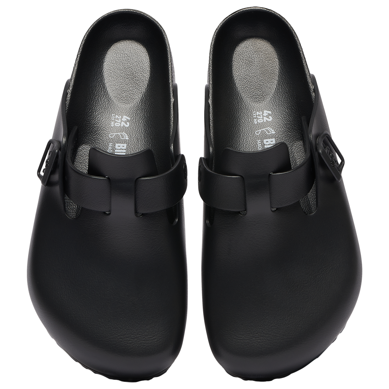 Birkenstock Boston Essentials - Men's - Black/Black