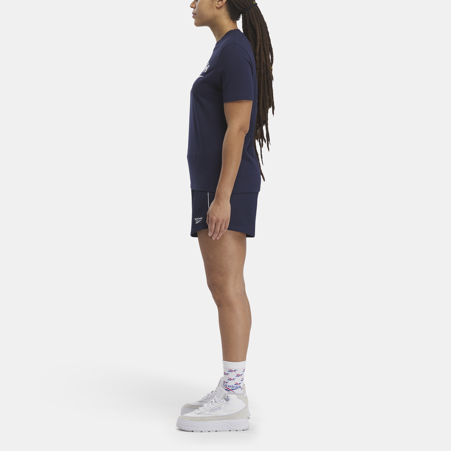 Reebok Identity Big Logo T-Shirt - Women's - Vector Navy