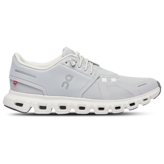 On Cloud 6 - Women's - White/Glacier Grey