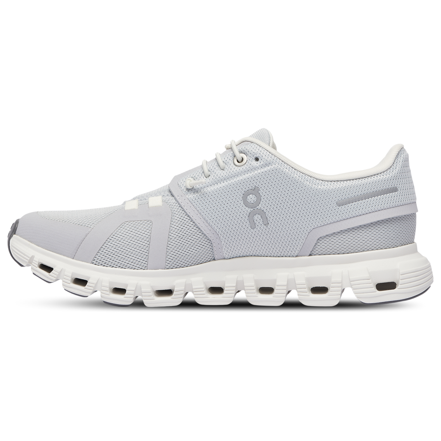 On Cloud 6 - Women's - White/Glacier Grey