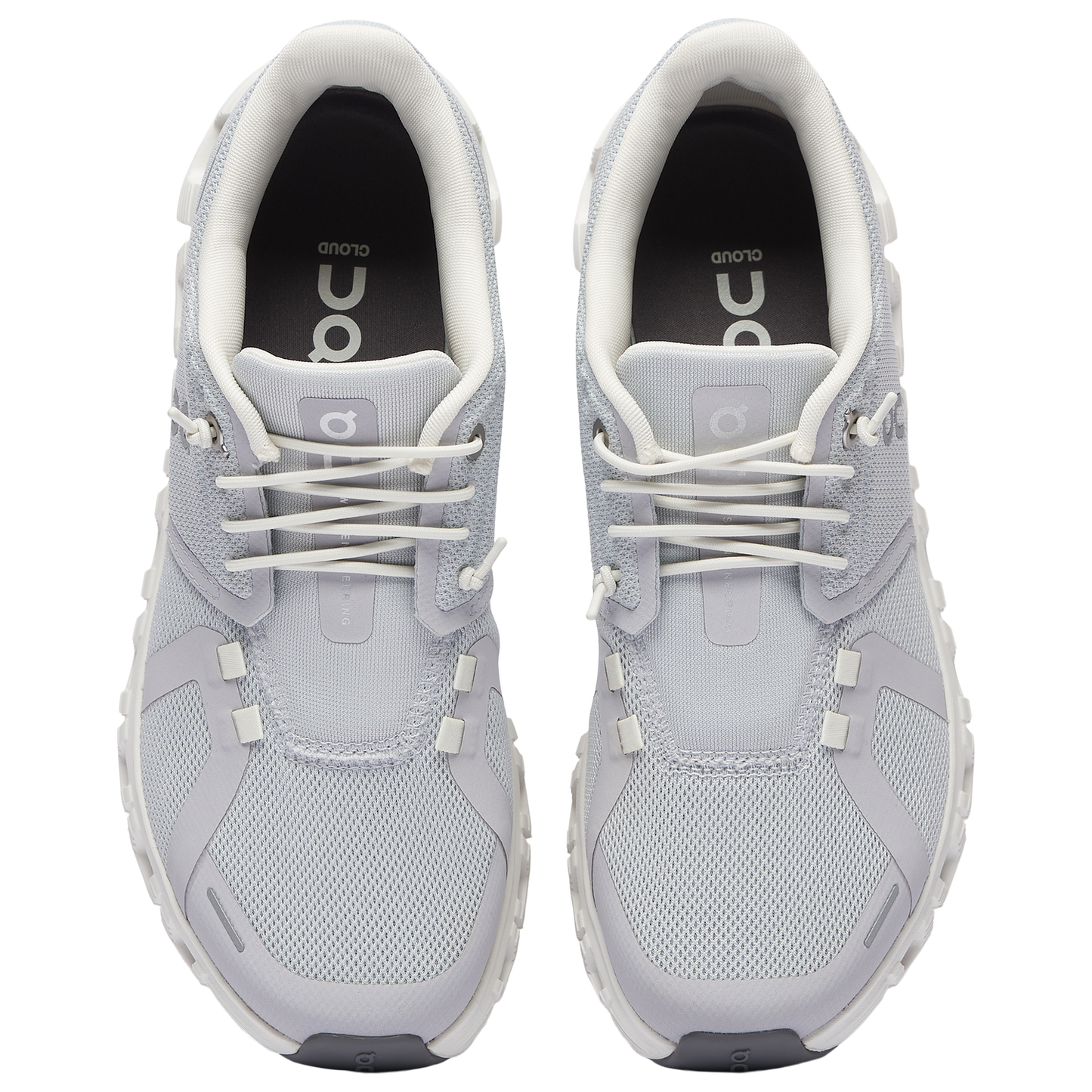 On Cloud 6 - Women's - White/Glacier Grey
