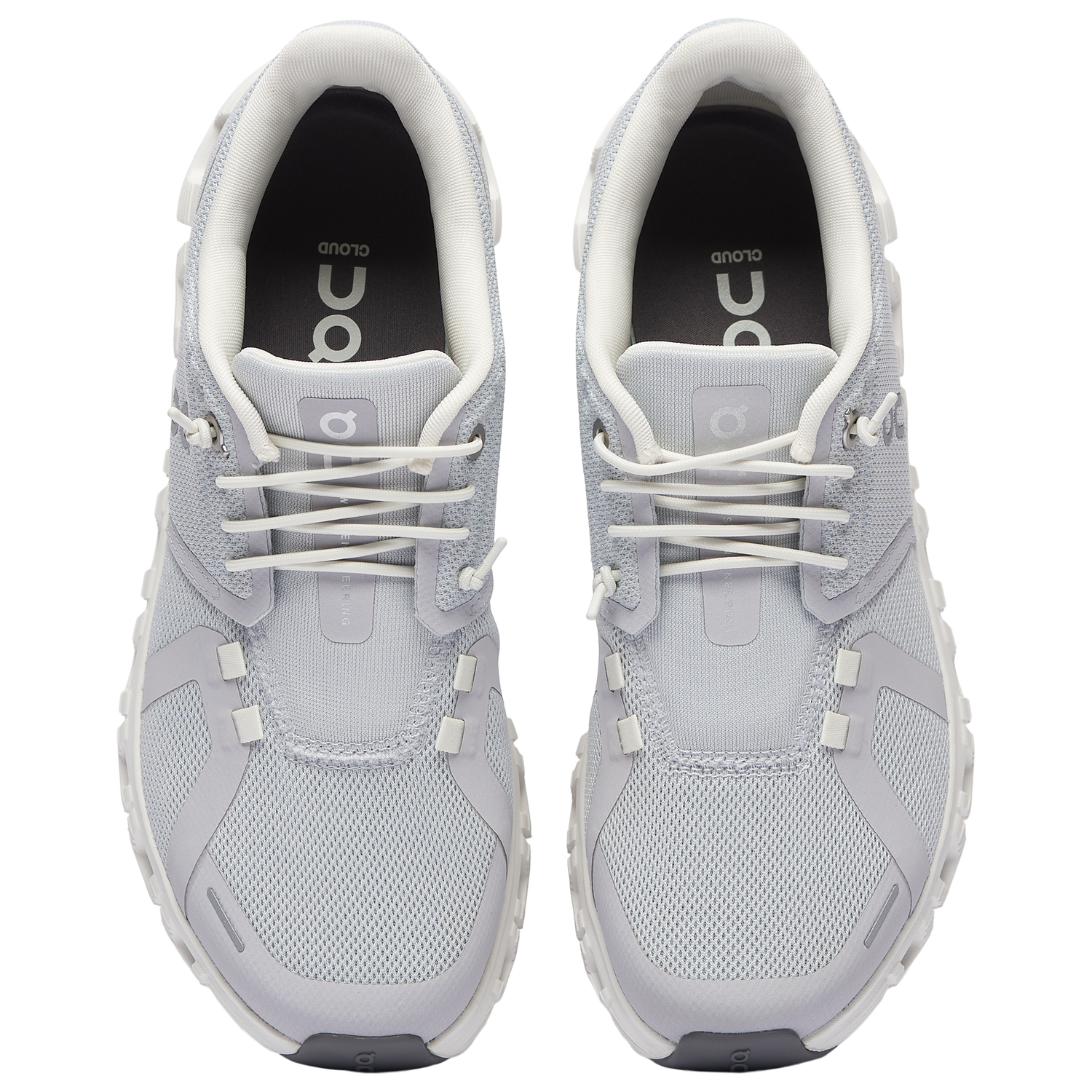 On Cloud 6 - Women's - White/Glacier Grey
