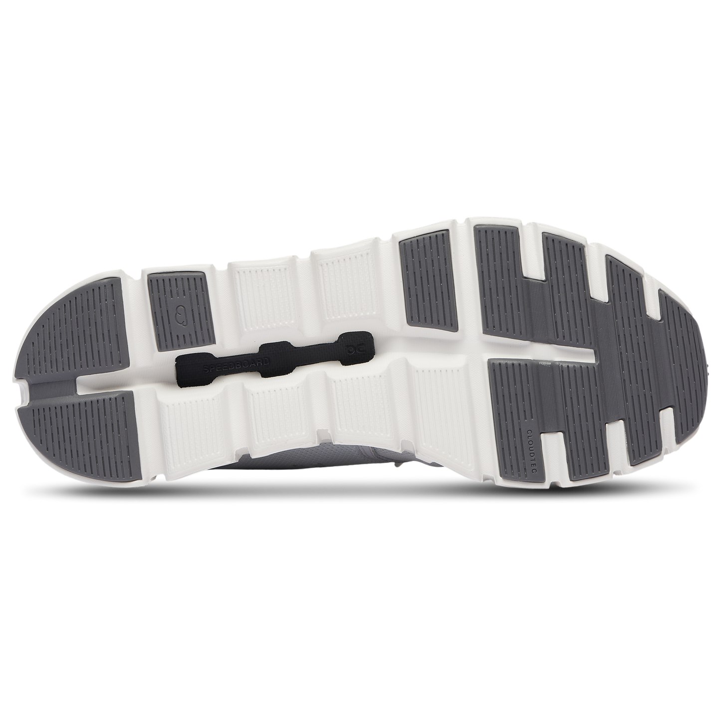 On Cloud 6 - Women's - White/Glacier Grey
