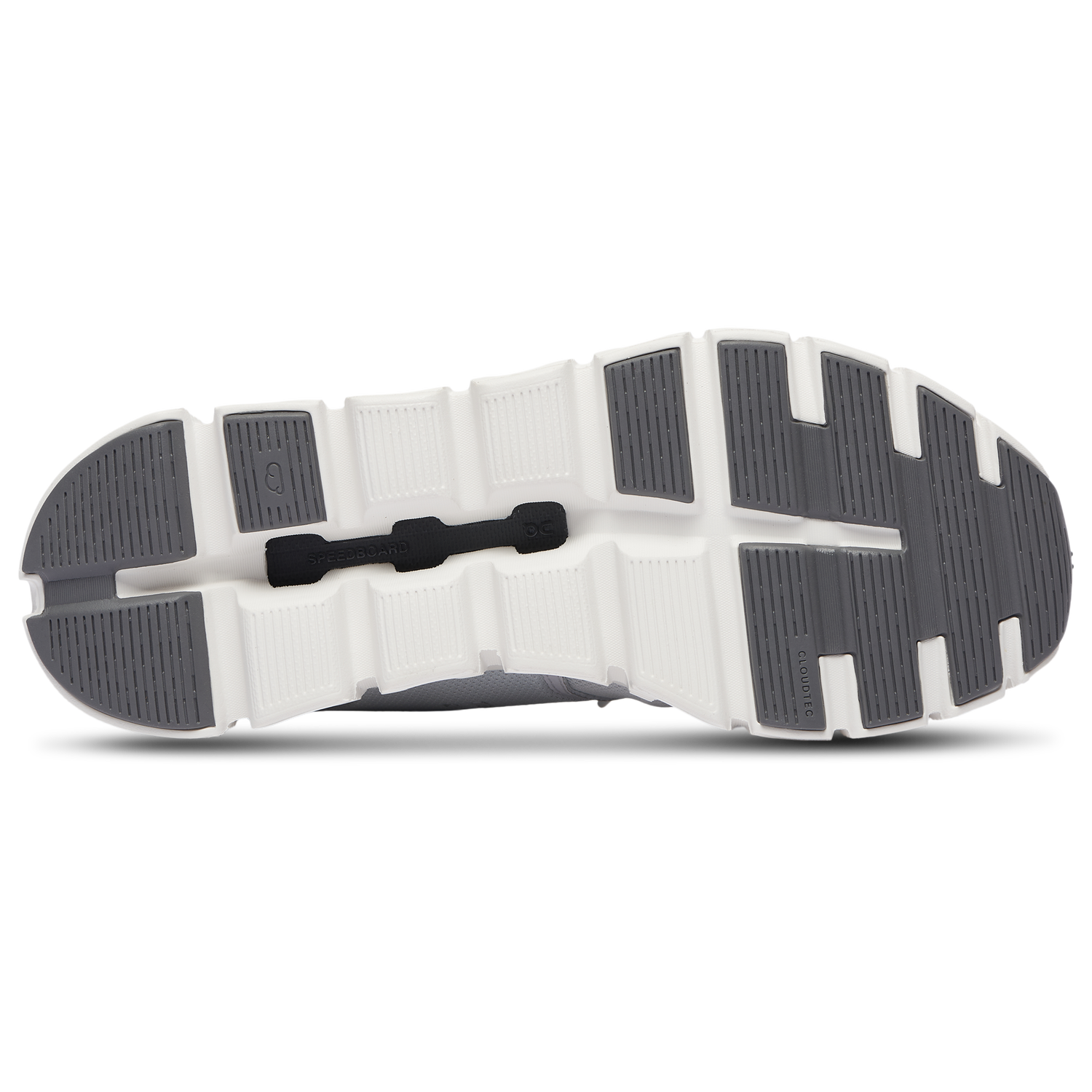 On Cloud 6 - Women's - White/Glacier Grey